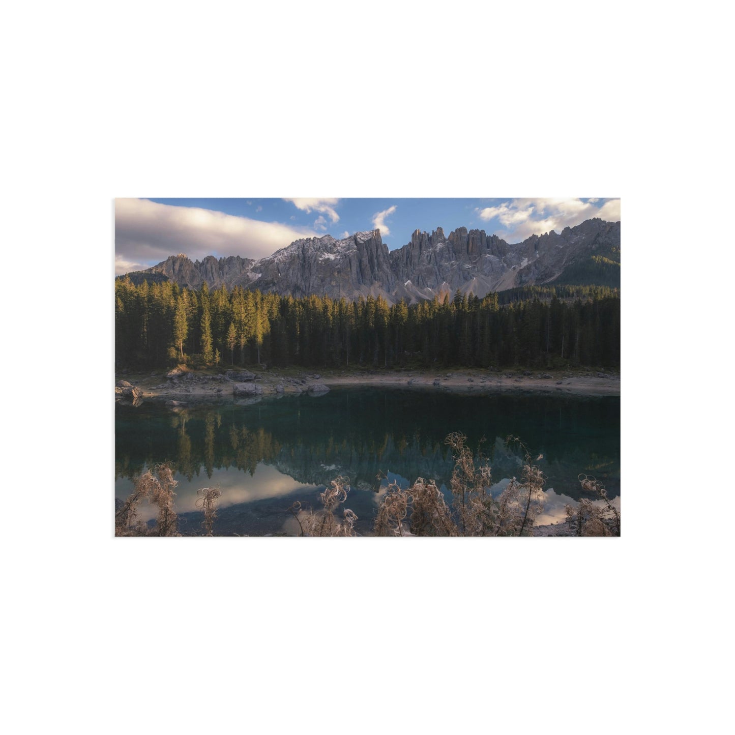 Lago di Carezza Postcard (6x4)